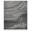 Gustave Dore illustration for The Divine Comedy by Dante Alighieri.  Paradise.