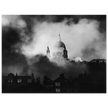 Second World War photograph. Saint Paul's Cathedral fire raid.