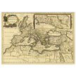 The Roman Empire ancient map by Phil Briet.