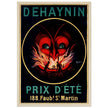 Dehaynin Prix d' Ete vintage advertising poster by Leonetto Cappiello.