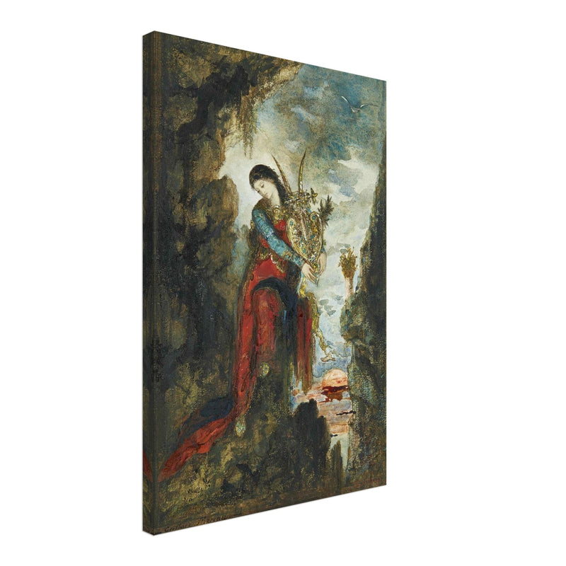 Sappho painting by Gustave Moreau