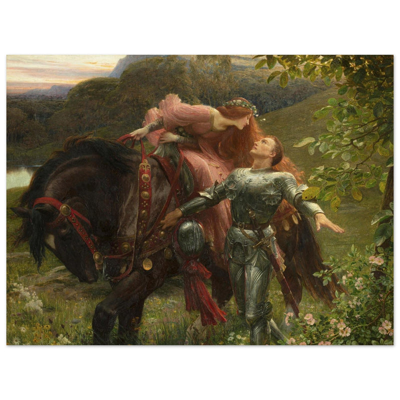 La Belle Dame sans Merci painting by Frank Dicksee