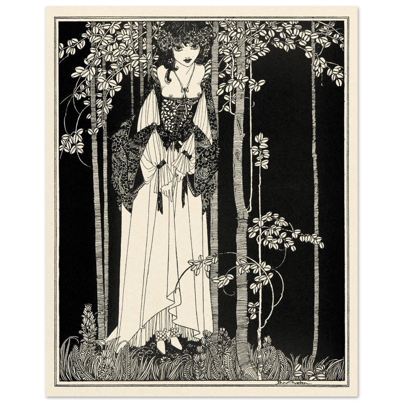 John Austen illustration for Hamlet - Ophelia IV