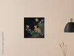 Cats and Butterflies in Springtime old oriental painting by Shen Zhenlin.