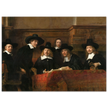 Rembrandt painting The Syndics 1662 Poster