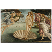The birth of Venus by Sandro Botticelli. Greek Mythology art print of antique painting.