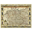 Germaniae nova tabula. Holy Roman Empire by Claes Janszoon Visscher.