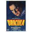 Dracula movie poster. Bela Lugosi vampire film .