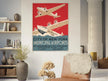 New York's municipal airports poster promotion.
