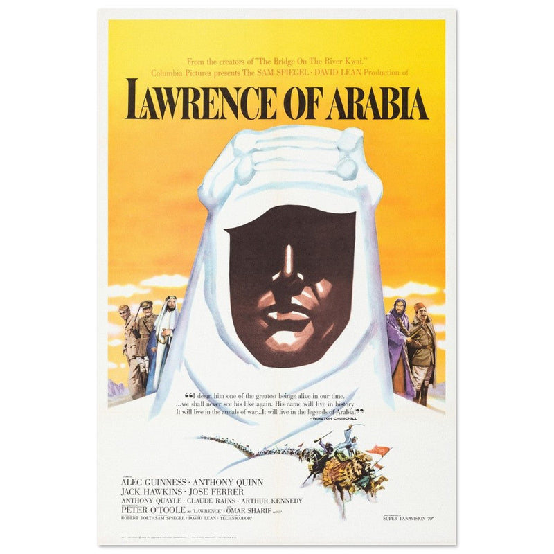 Lawrence of Arabia movie poster.