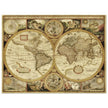 Ancient old world map of the XVII century by John Speed.