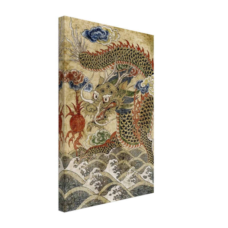 Dragon Anonymus painting XIX Century.