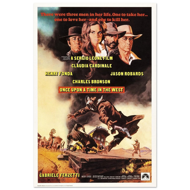 Once Upon A Time In The West movie poster.