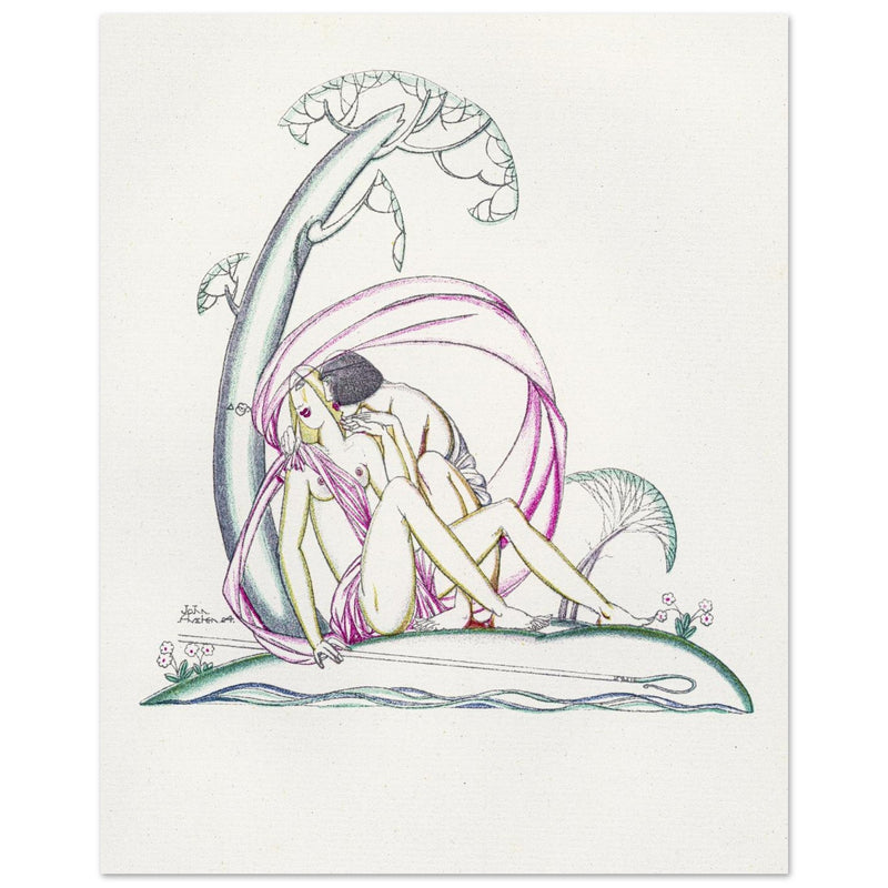 Daphnis and Chloe illustration by John Austen.