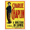 Charlie Chaplin A Burlesque on Carmen movie vintage poster.