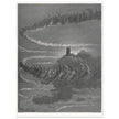 Gustave Dore illustration for The Divine Comedy by Dante Alighieri.  Paradise.