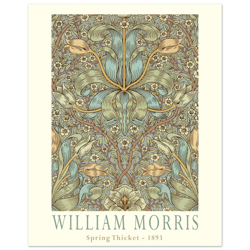 William Morris Spring Thicket 1893.