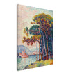 Paul Signac Antibes (la pinede) Pine trees painting