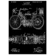 Motorcycle old patent by G. W Manson.