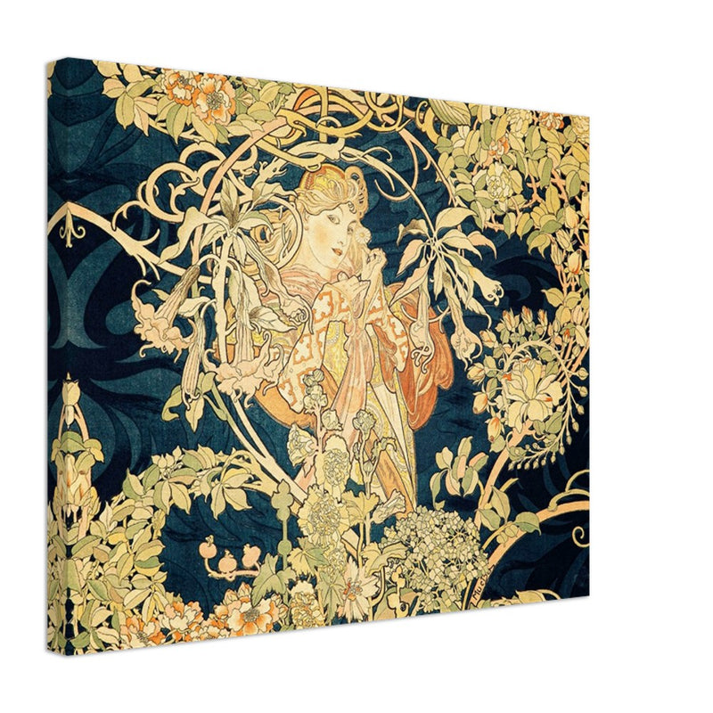 Art Nouveau Alphonse Mucha La Plume.