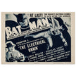 The Batman 1954 vintage movie poster .