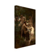Nymphs and Satyr canvas by William Adolphe Bouguereau. Antique painting reproduction. Greek mythology.