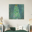 Gustav Klimt Sunflower painting.
