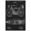 Motorcycle old patent by G. W Manson.