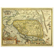 Ancient map of China by Abraham Ortelius XVI Century.
