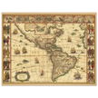 Old map of America. Americae Nova Tabula by Willem Blaeu