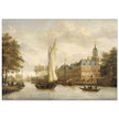 Jacobus Storck Nijenrode Castle on the Vecht near Breukelen. Antique old marine painting.  artwork