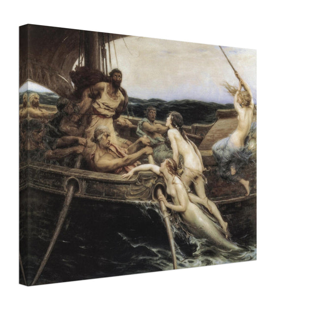 Herbert Draper painting Ulyses and the Sirens