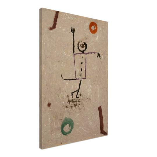 Paul Klee Arie des Tenor Buffo abstract painting.