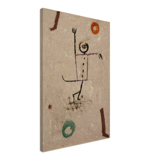 Paul Klee Arie des Tenor Buffo abstract painting.