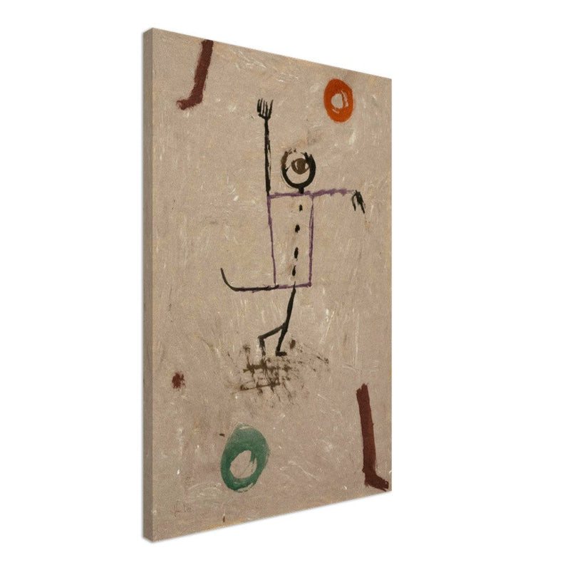 Paul Klee Arie des Tenor Buffo abstract painting.