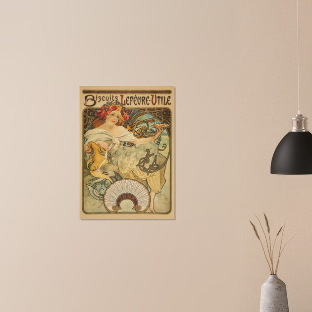 Art Nouveau Alphonse Mucha Biscuits.
