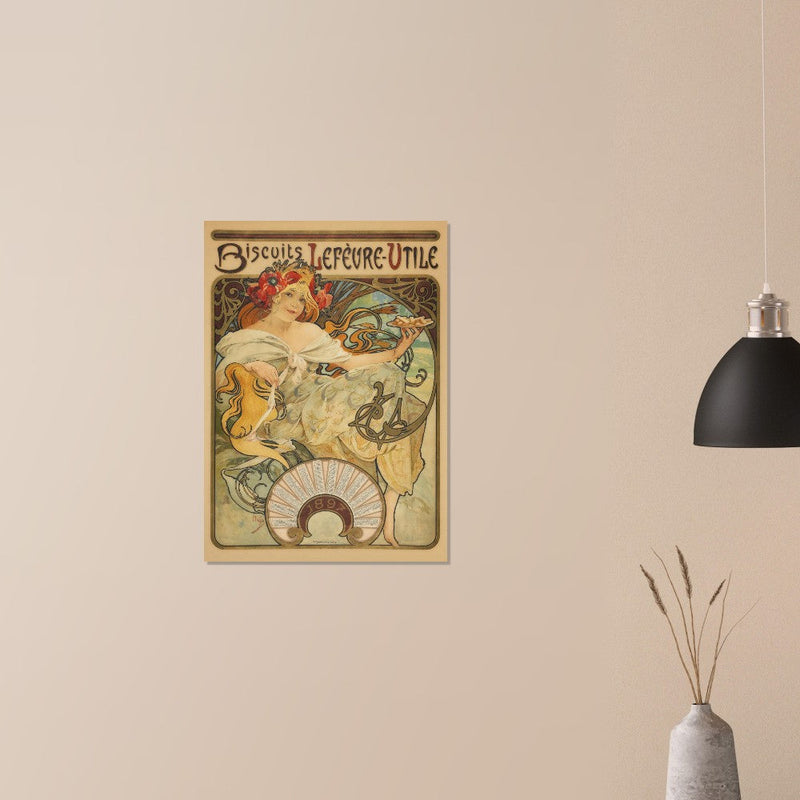 Art Nouveau Alphonse Mucha Biscuits.