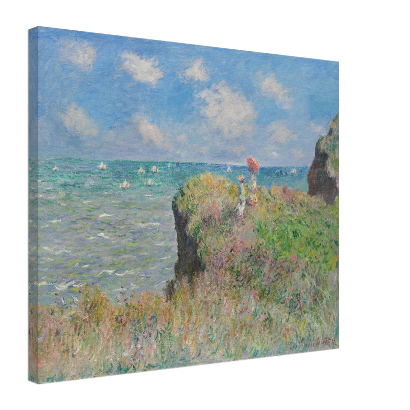 Cliff Walk at Pourville by Claude Monet