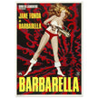 Jane Fonda as Barbarella movie poster.
