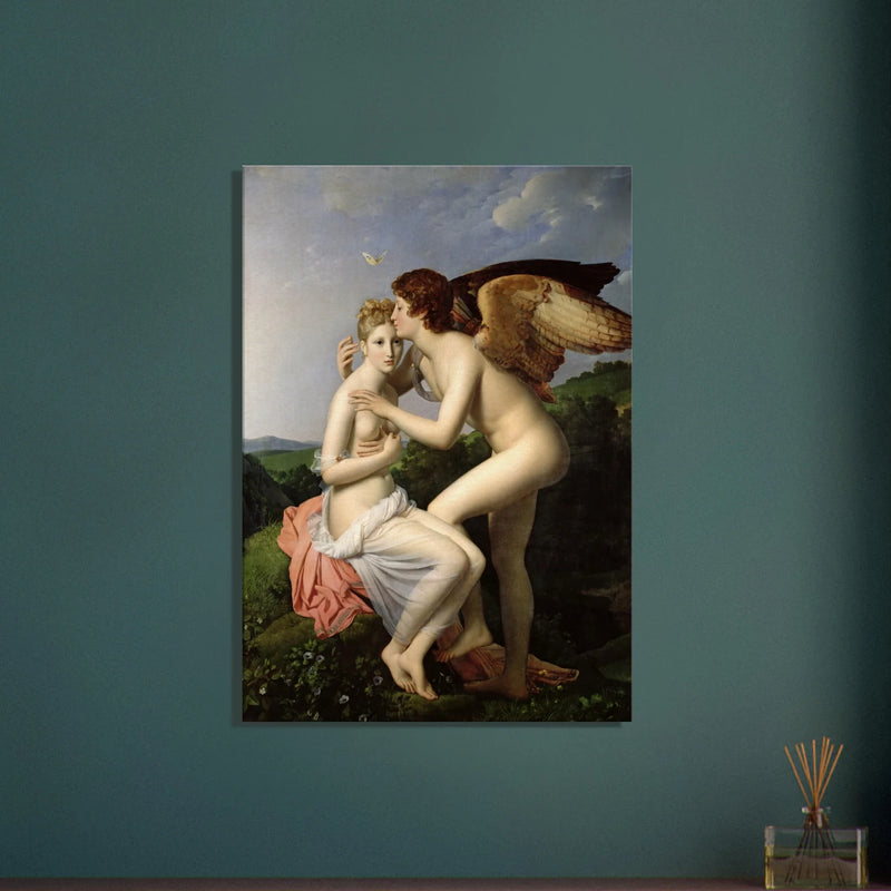 Psyche and Cupid, also known as Psyche receiving Cupid's first kiss by Francois Gerard 1798.