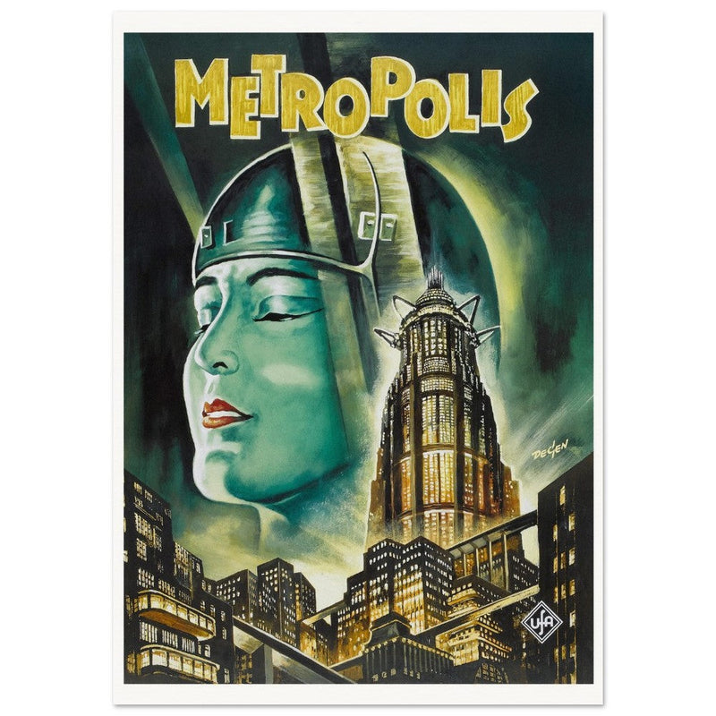 Metropolis movie poster.