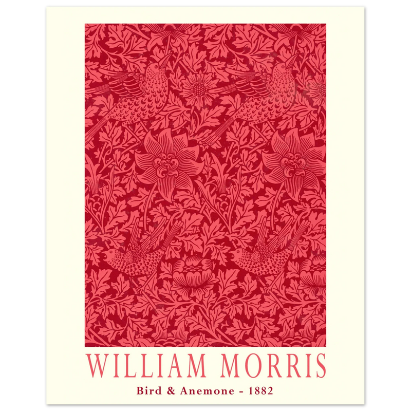 William Morris Bird and Anemone.