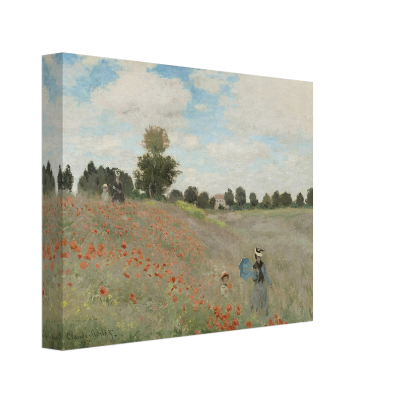 Poppy Field by Claude Monet