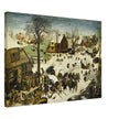 The Census at Bethlehem painting by Pieter Bruegel The Elder.