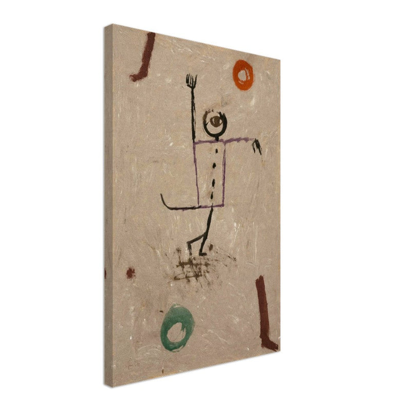 Paul Klee Arie des Tenor Buffo abstract painting.