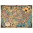 America the Wonderland: A Pictorial Map of the United States by Ernest Dudley Chase.