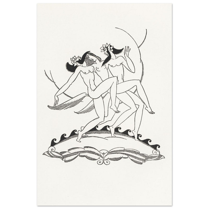 Daphnis and Chloe illustration by John Austen.