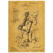 vintage microscope patent by J H Ford.