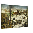 The Census at Bethlehem painting by Pieter Bruegel The Elder.
