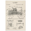 Road vehicle patent 540648 1895 by Charles Edgar Duryea. Automobile car history